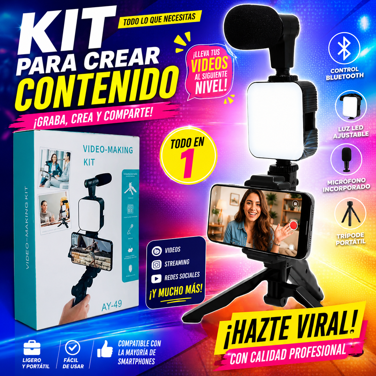 Kit de Grabación de Video AY-49